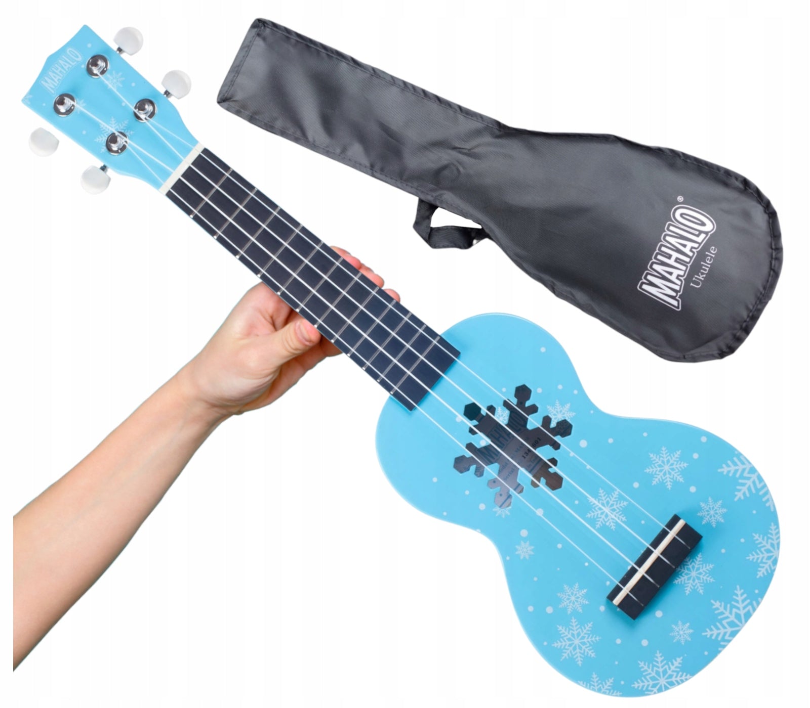 Sopraninė ukulelė Mahalo Designer MD1SN-BU Snow