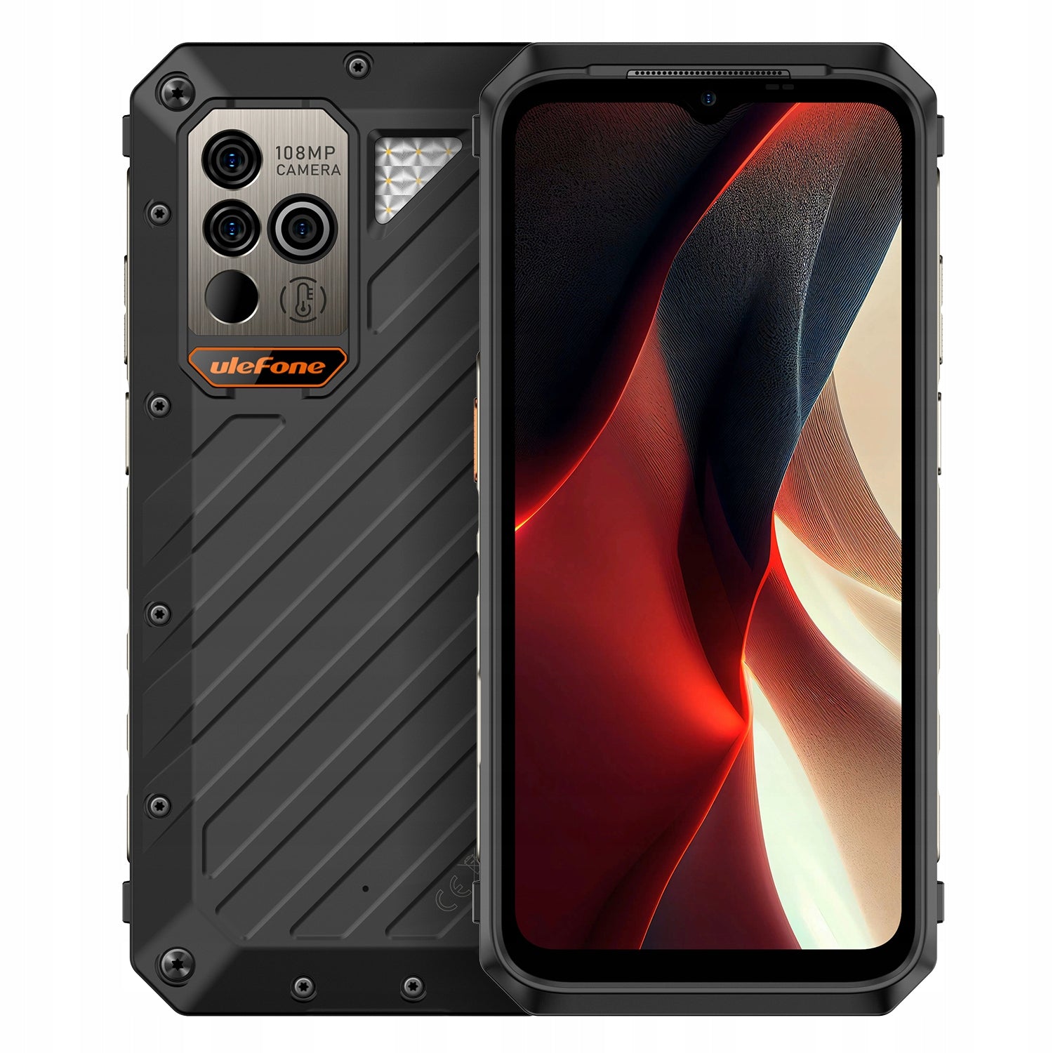 Ulefone Armor 18 Ultra 5G 6.58" 512GB/12GB+12GB RAM 108MP 9600mAh Black