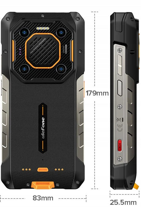 Ulefone Armor 26 Ultra 6.78" 512GB/12GB 200MP 15600mAh Black