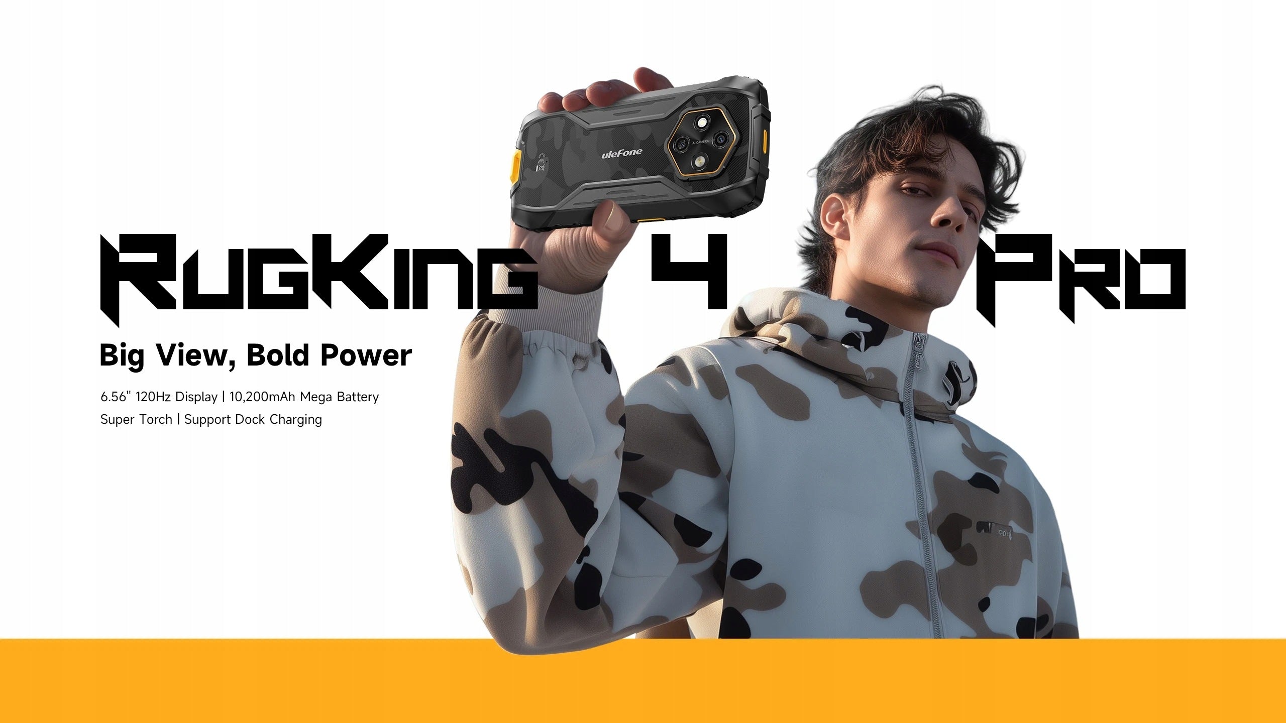 Ulefone RugKing 4 Pro 8/256GB Oranžová Processor other
