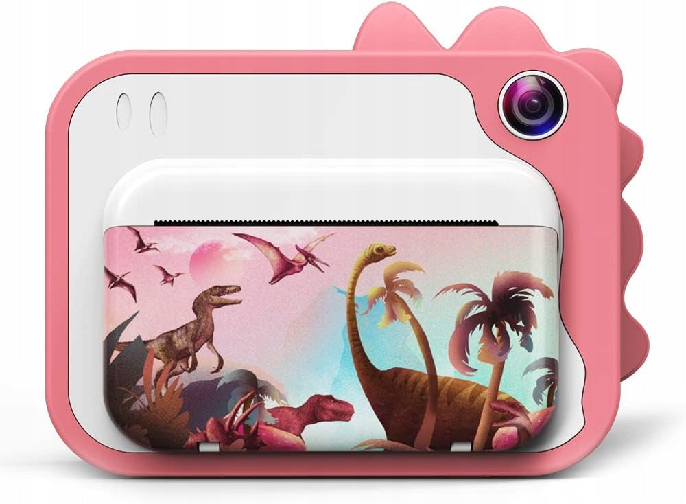 Uleway Kids Camera Instant Printing 1080P Camera 32GB Gift Pink Packaging status original