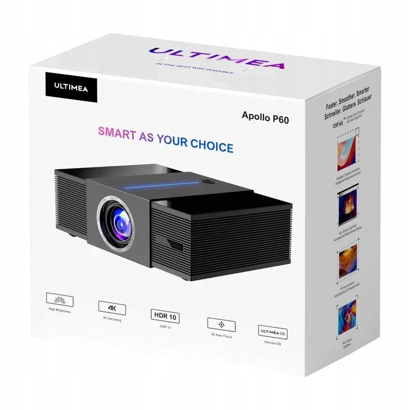 Ultimea Projector Ultimea Apollo P60 Packaging status original