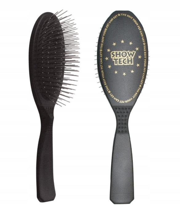 Ultra-Pro Black Big Pin Brush - Medium Hard, Metal Pins, Large