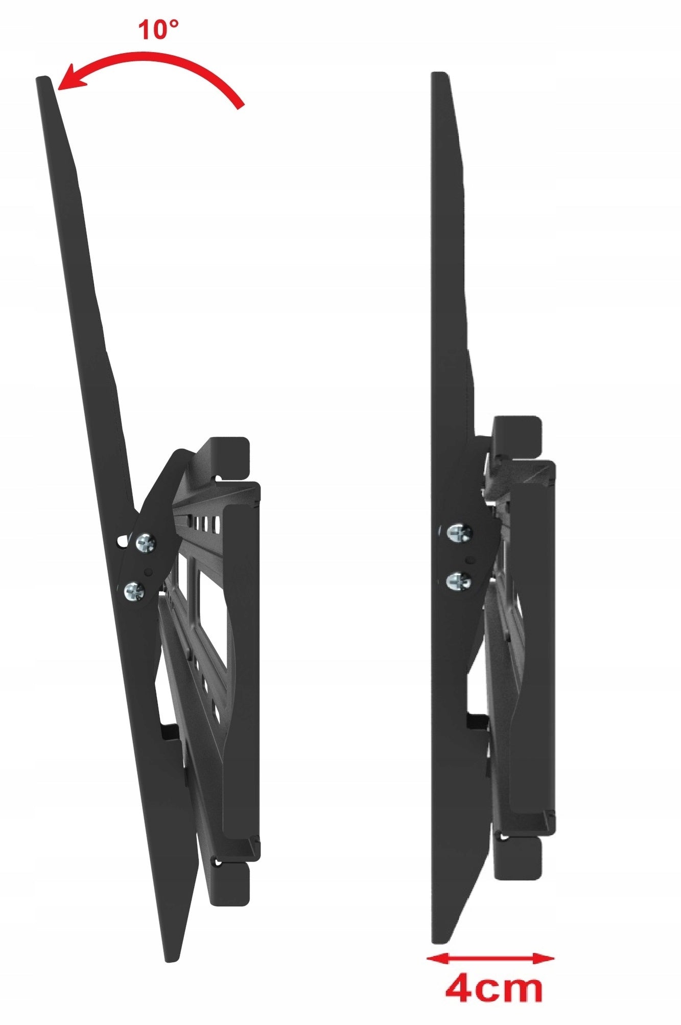 Ultra Strong TV Holder 50 55 65 75 85 86 Inch TV Hanger TEST 60kg Manufacturer code VX-424B