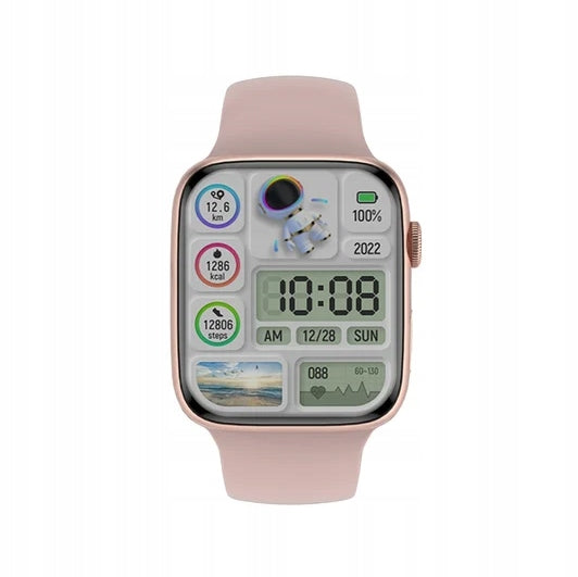 UltraFit Pro Pink Smartwatch Color pink