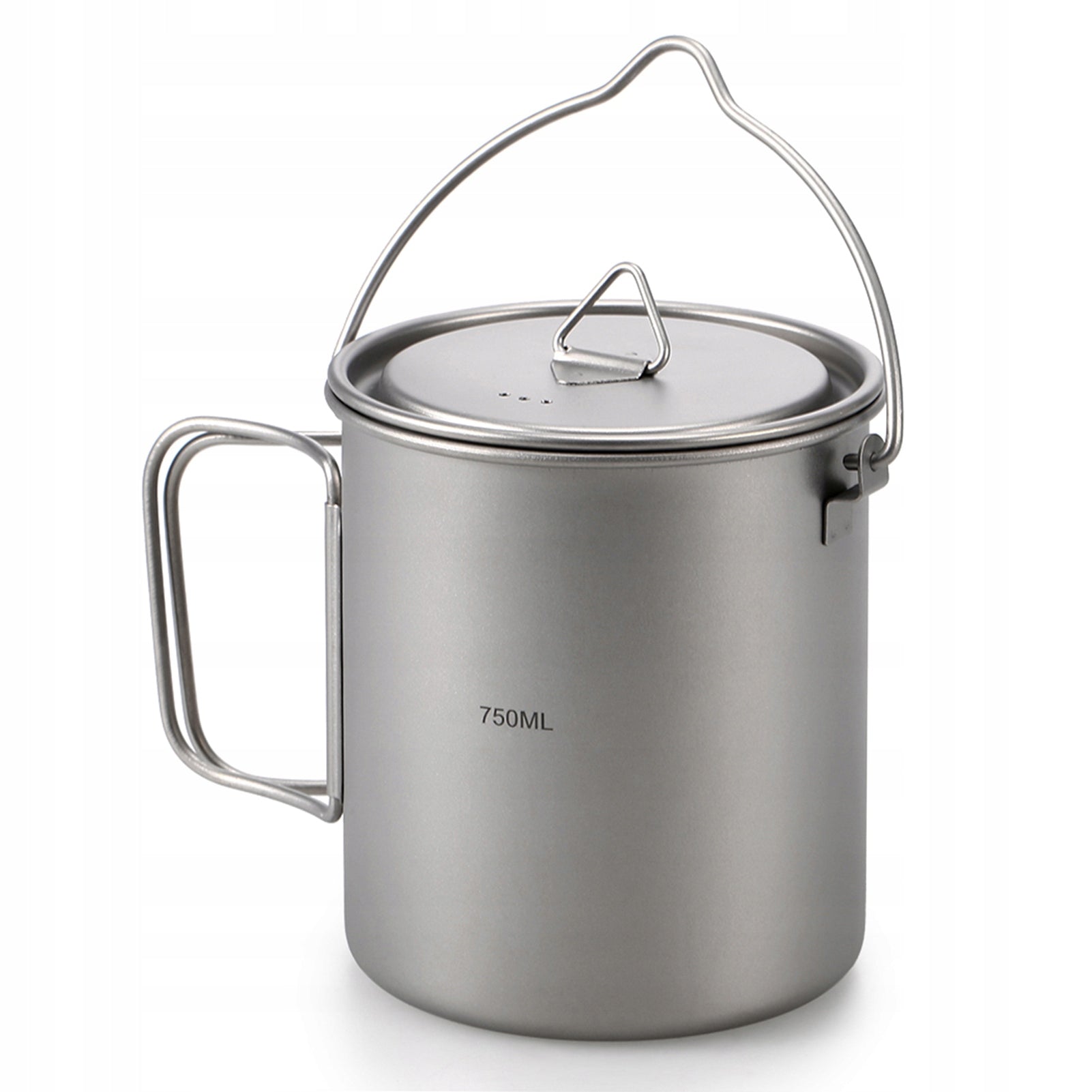 UltraLight 750ml Titanium Pot Portable Titanium Water Cub Brand no brand