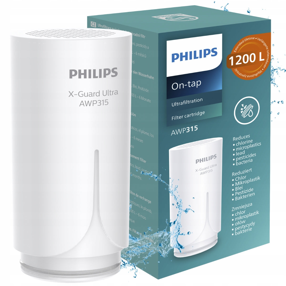 Ultrafiltration cartridge PHILIPS AWP315 X-Guard for tap filter