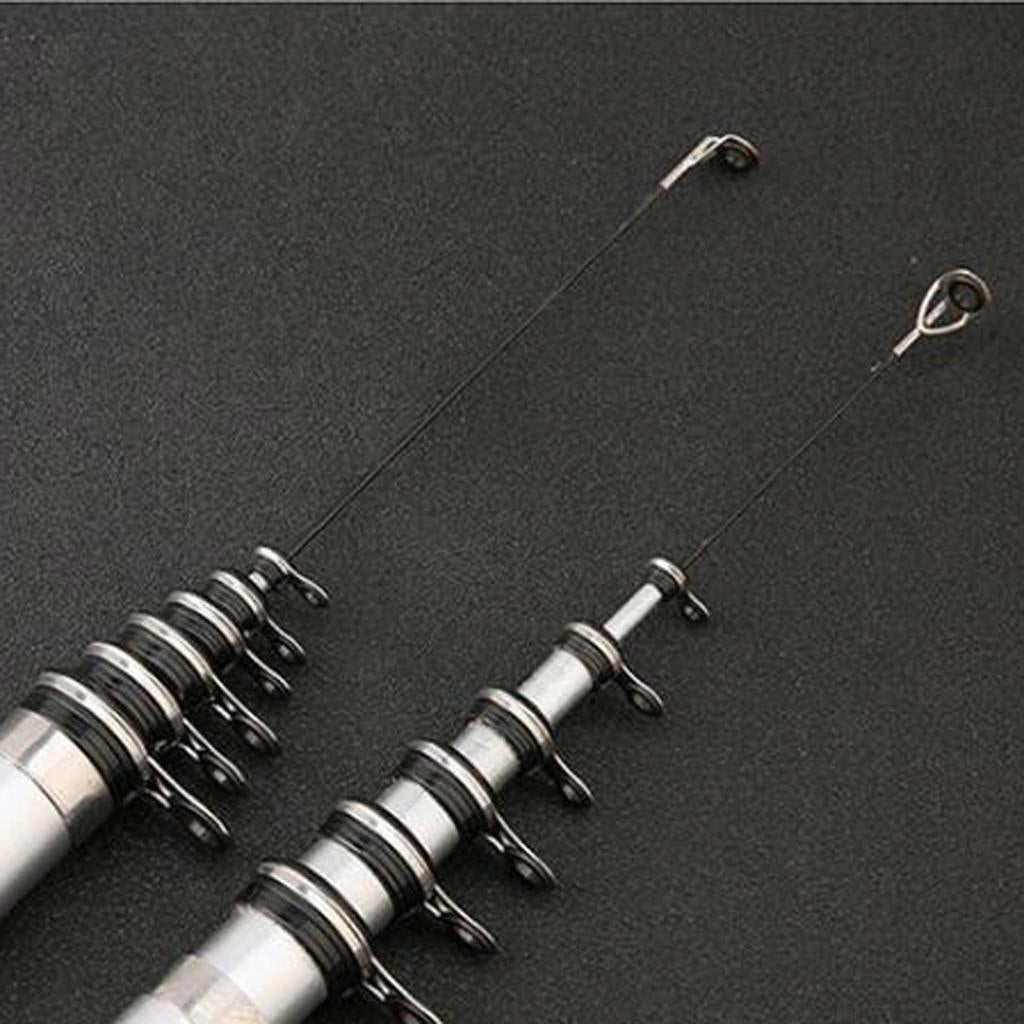 Ultralight Travel Fishing Rod Carbon Fiber Rod Piece Telescopic 2.4m Manufacturer code Hellery-79018525