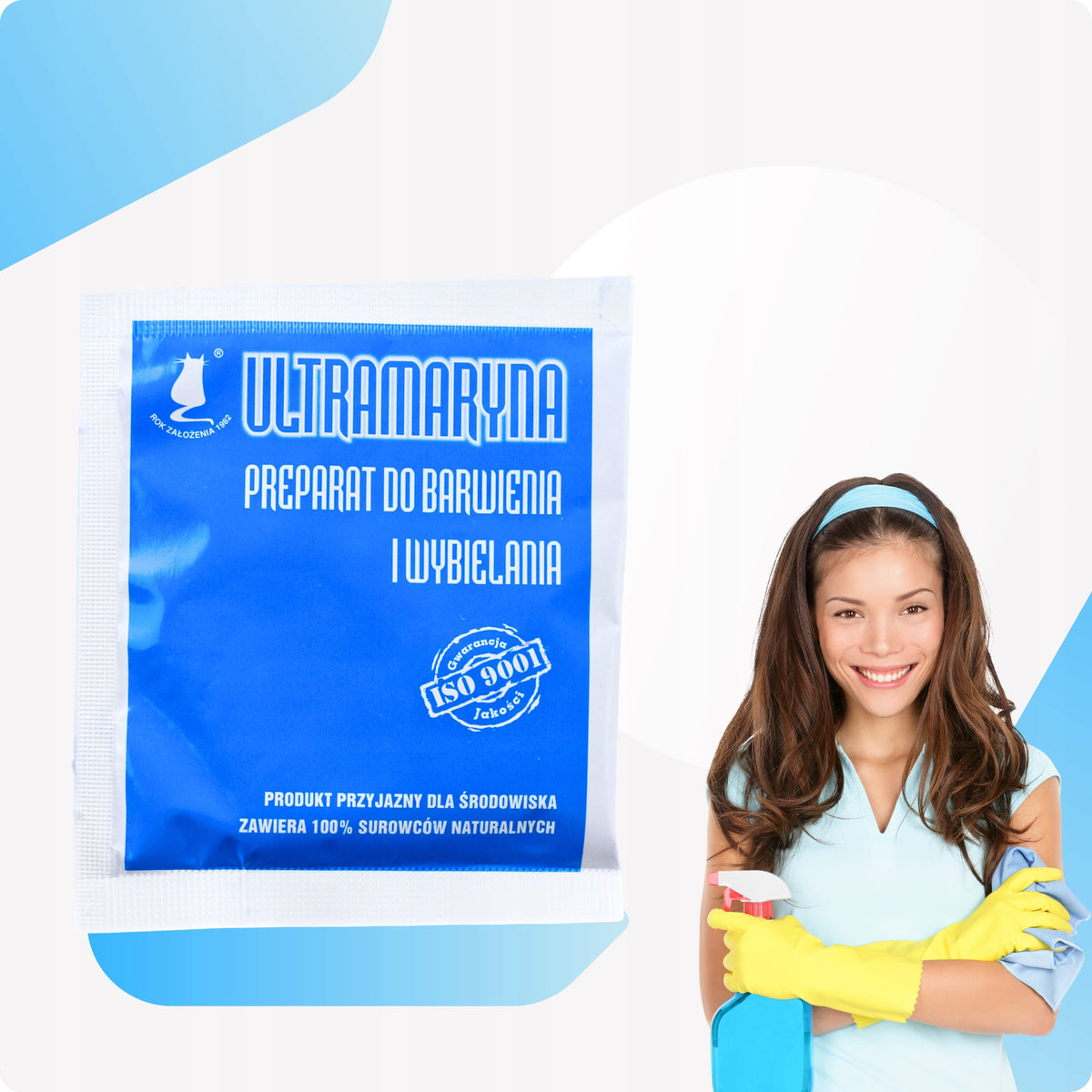 Ultramarine Fabric Dye Sachet 20 g Packaging status original
