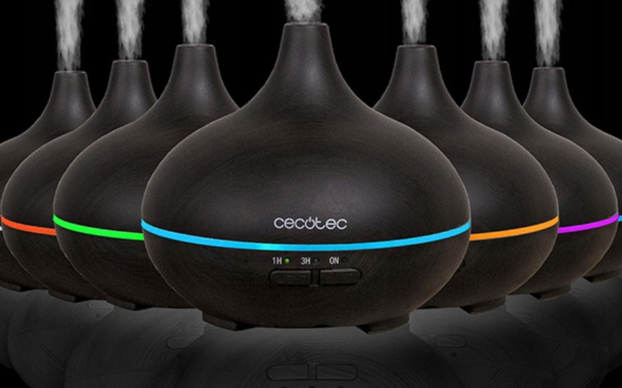 Ultrasonic Air Humidifier Aromatizer Pure Aroma 150 Yin Black Dominant color black