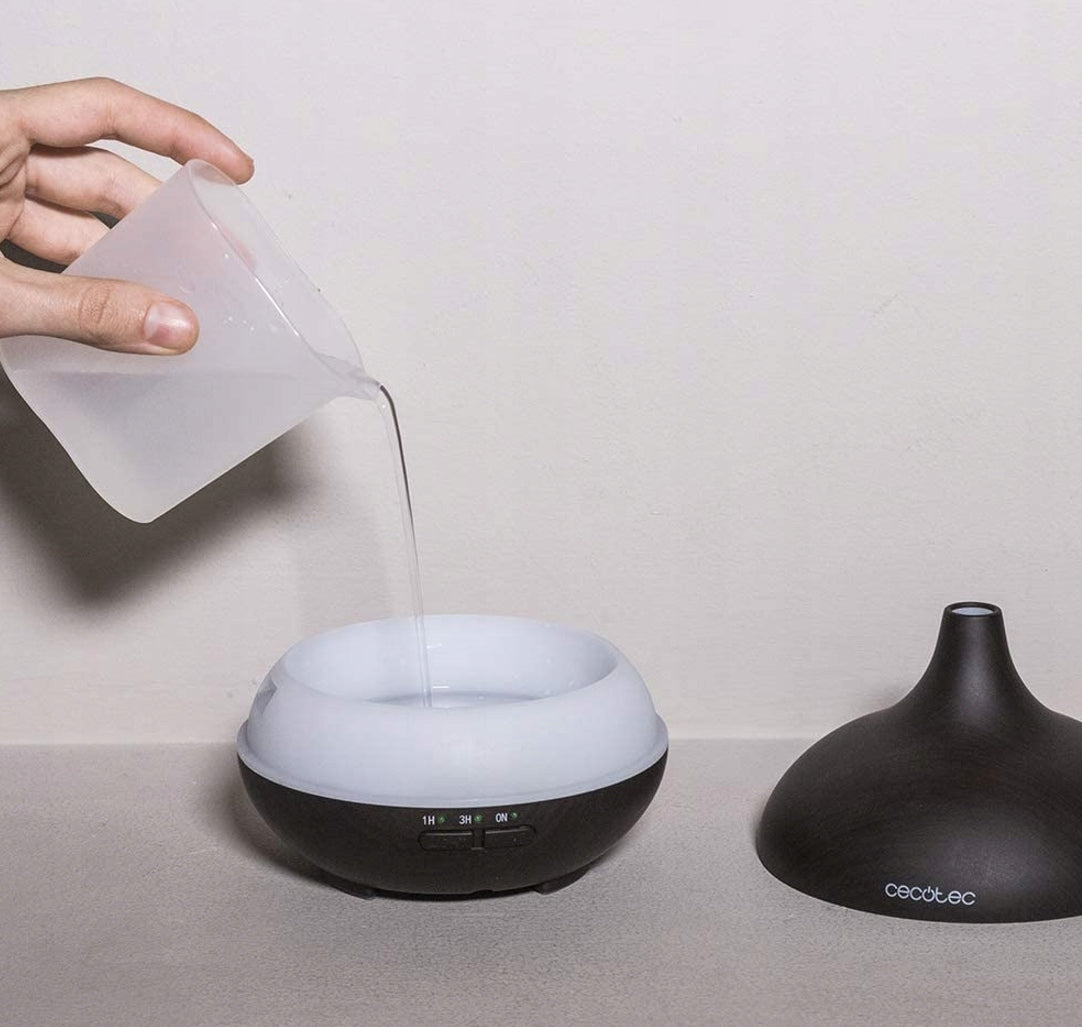 Ultrasonic Air Humidifier Aromatizer Pure Aroma 150 Yin Black Type ultrasonic humidifier