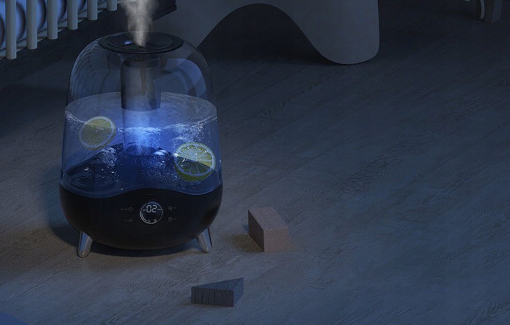 Ultrasonic Air Humidifier Deerma F327w 5l Mist Aromatherapy Dominant color black