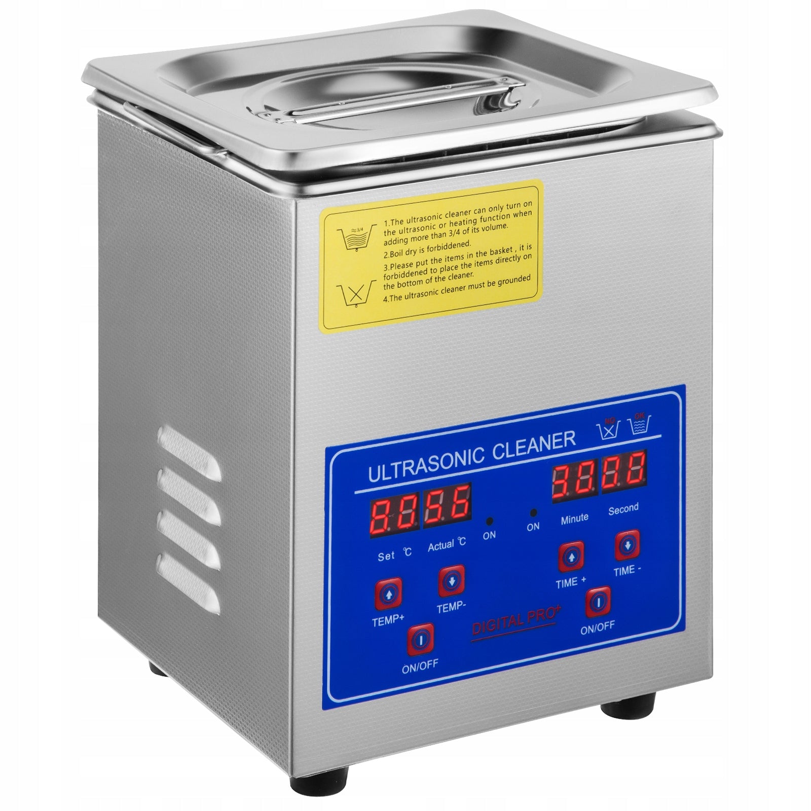 Ultrasonic Cleaner 1.3L Ultrasonic Cleaning Device with Heater Timer 60W EAN (GTIN) 840349959351