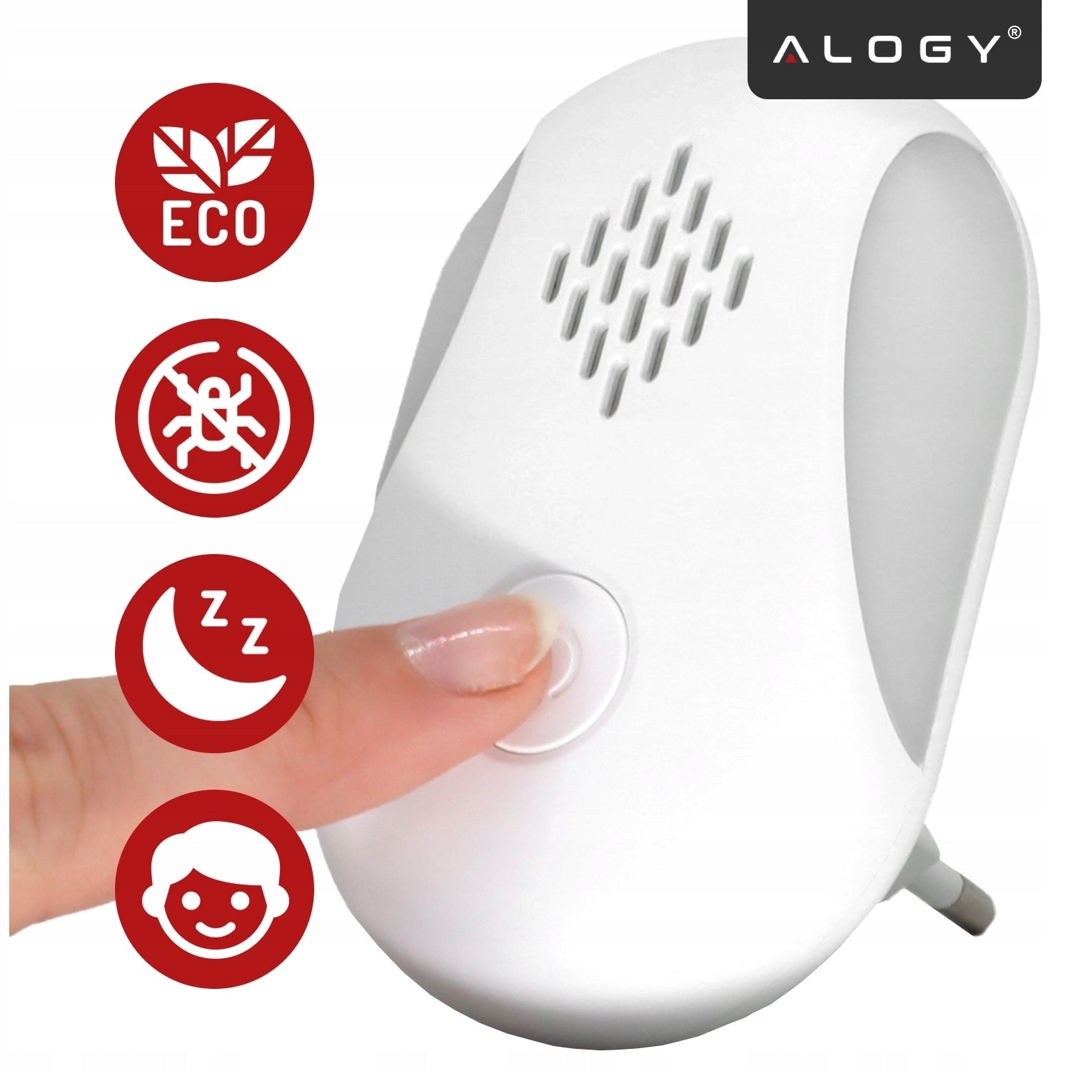 Ultrasonic Deterrent Rodent Mice Rat Insect Mounds For Nest Manufacturer code Odstraszacz szkodników do kontaktu 79108