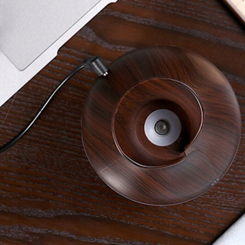 Ultrasonic ExoticJungle plant humidifier aromatherapy wood rgb Type ultrasonic humidifier
