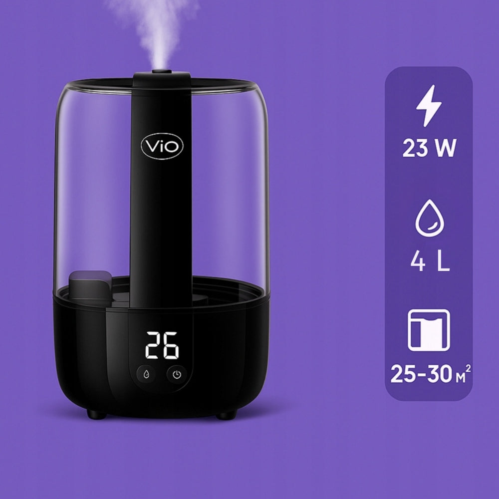 Ultrasonic Humidifier ViO HU-817 Capacity 4L Power 23W 30 m² Medical device no