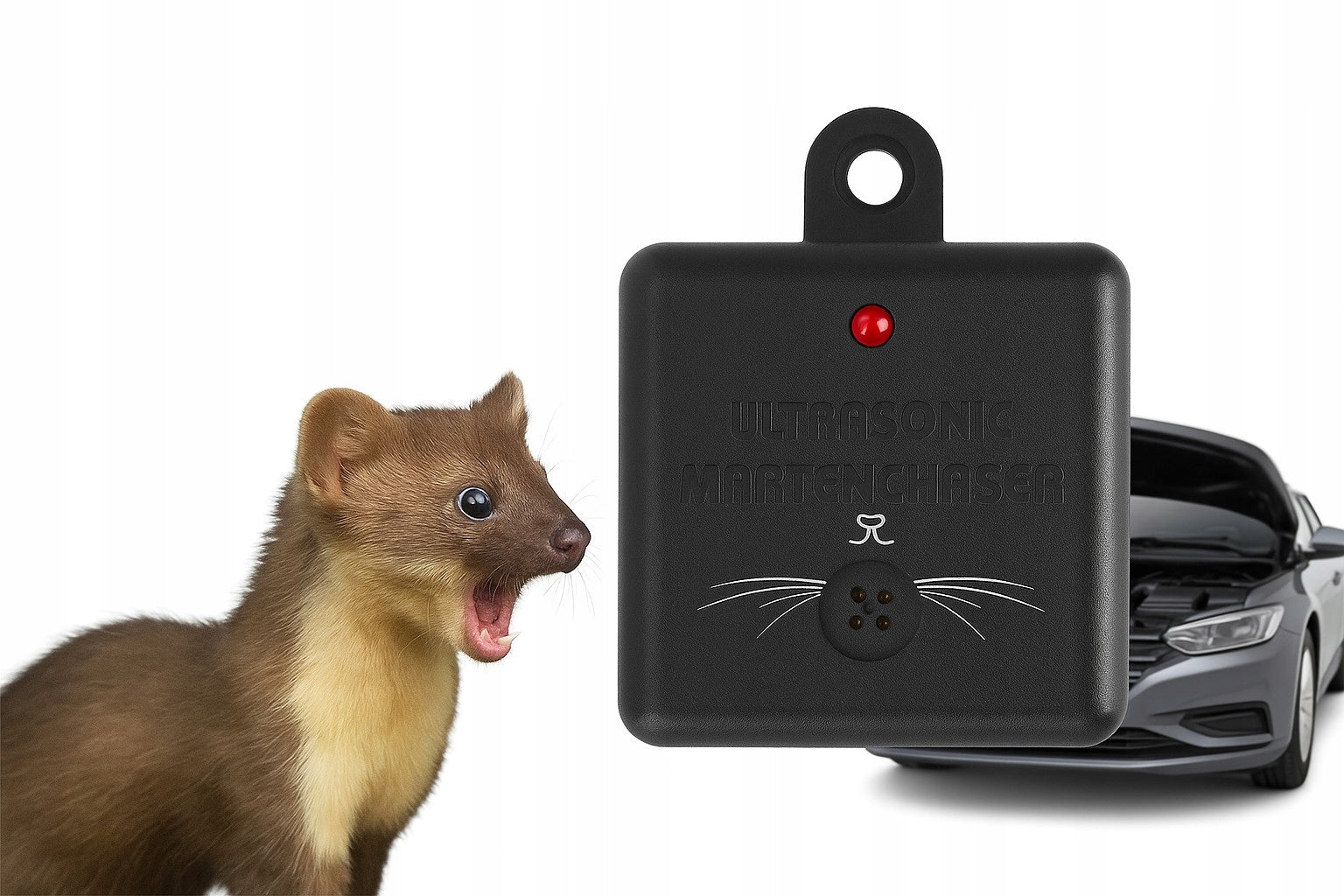 Ultrasonic KUN Deterrent Animal Rat Mice for Car