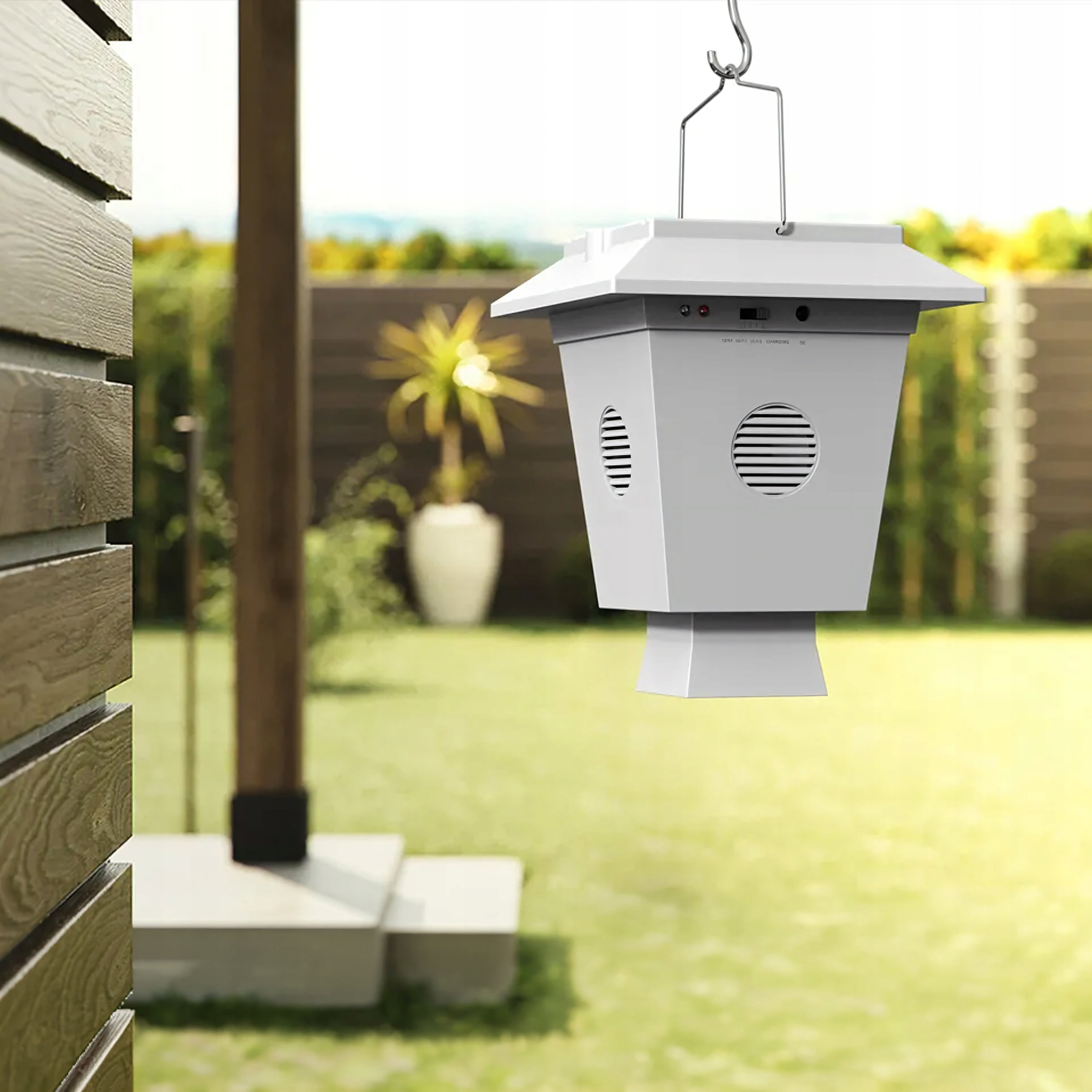 Ultrasonic Solar Deterrent Animal Bird Pigeon Waterproof 1600m Use Against birds