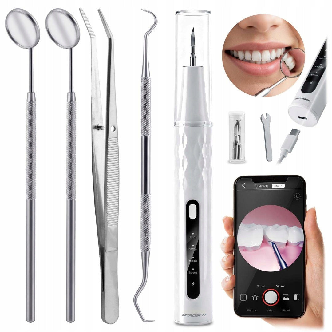 Ultrasonic Toothbrush Camera Scaler 4 Modes For Scaling LED Berd