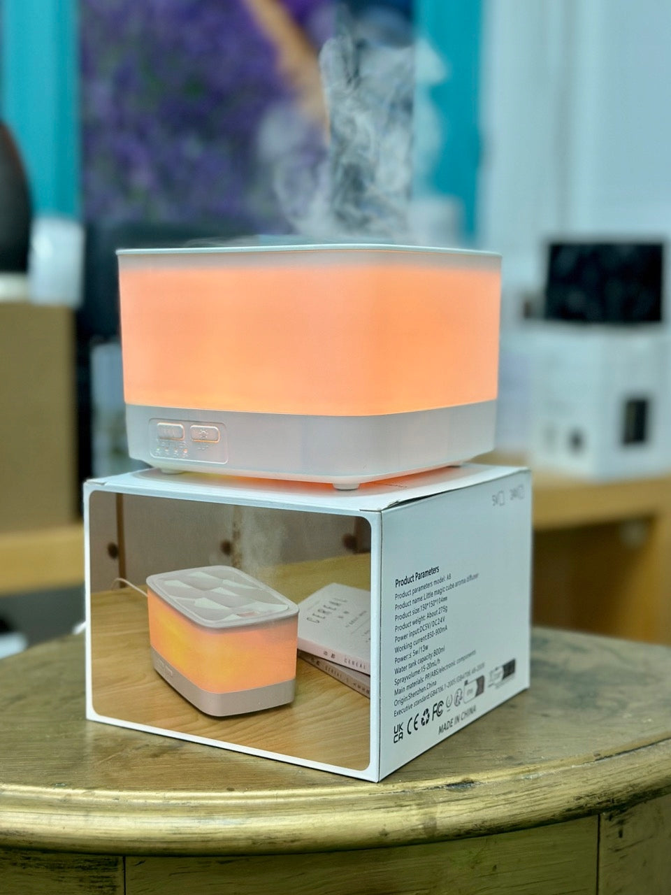 Ultrasonic diffuser AROMA LOVE capacity 800 ml for aromatherapy oils Manufacturer code Aroma Love