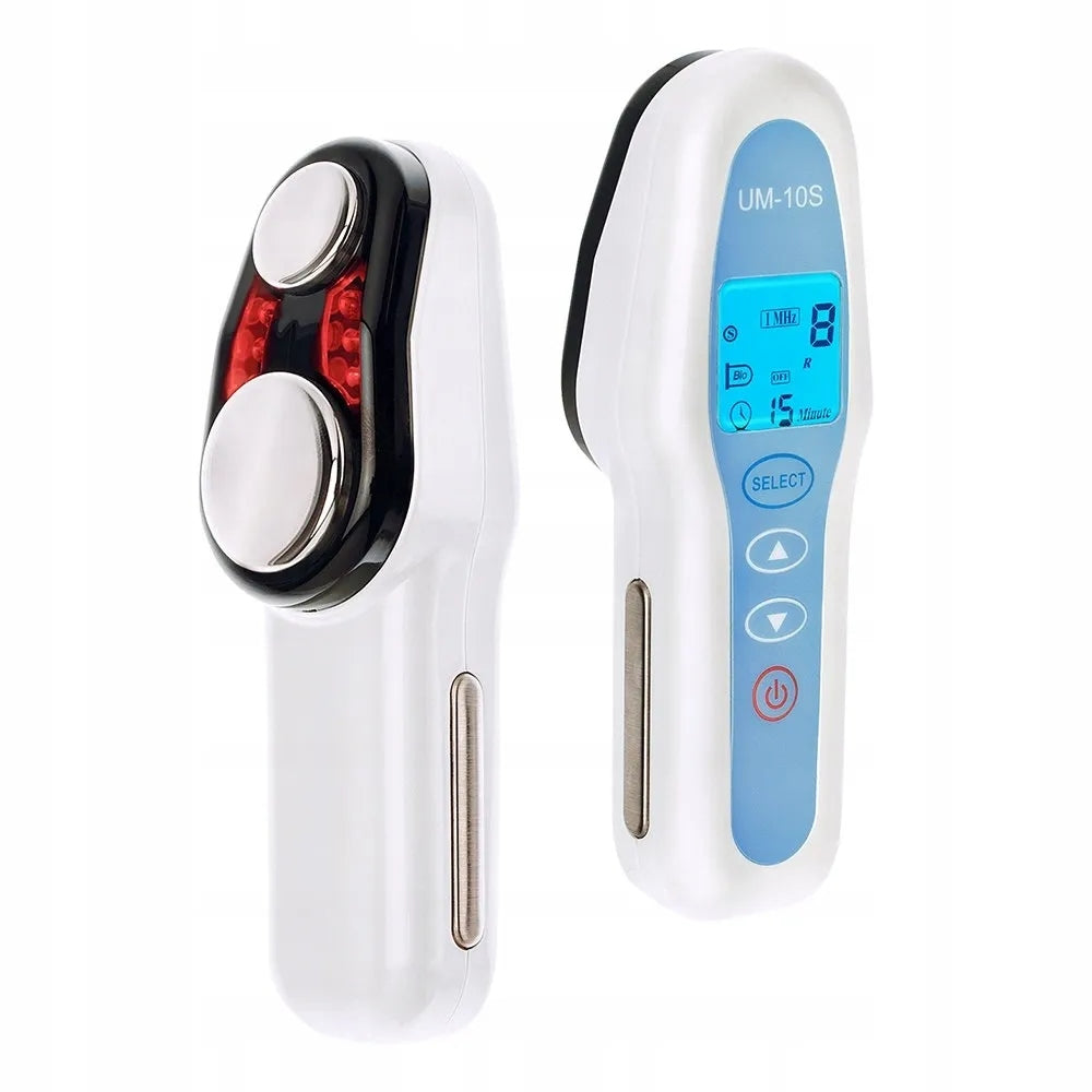Ultrasonic head device for body face care