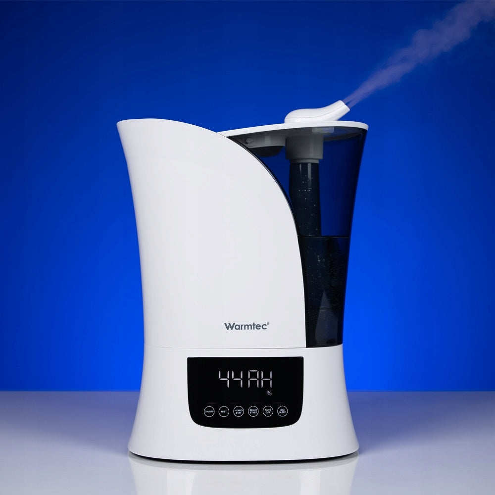 Ultrasonic humidifier nozzle 360° ionizer Warmtec Mist Up Maximum room size 40 m²