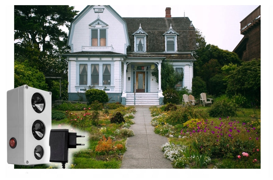 Ultrasonic repellent C300 marten mice rats garden house Product PL Product weight with unit packaging 1 kg