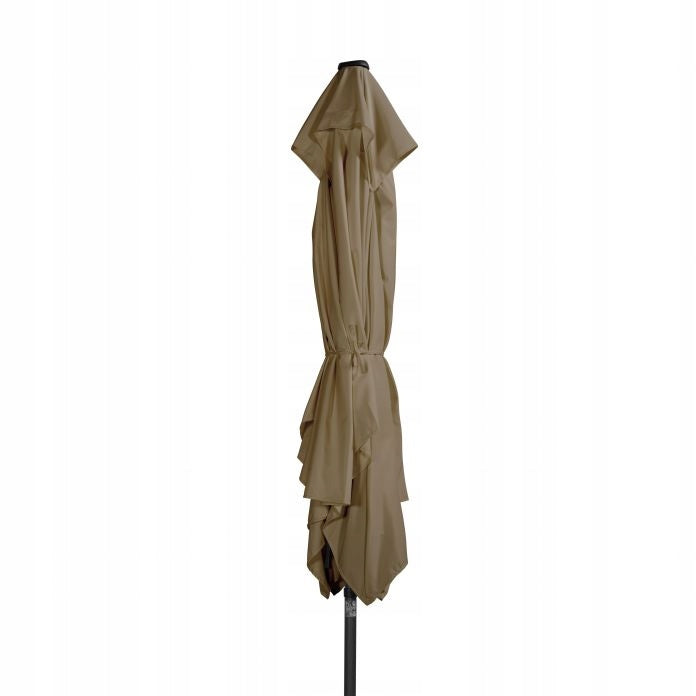 Umbrella Doppler BASIC LIFT 250x200 Coffee Garden Rectangle Classic Manufacturer Derby