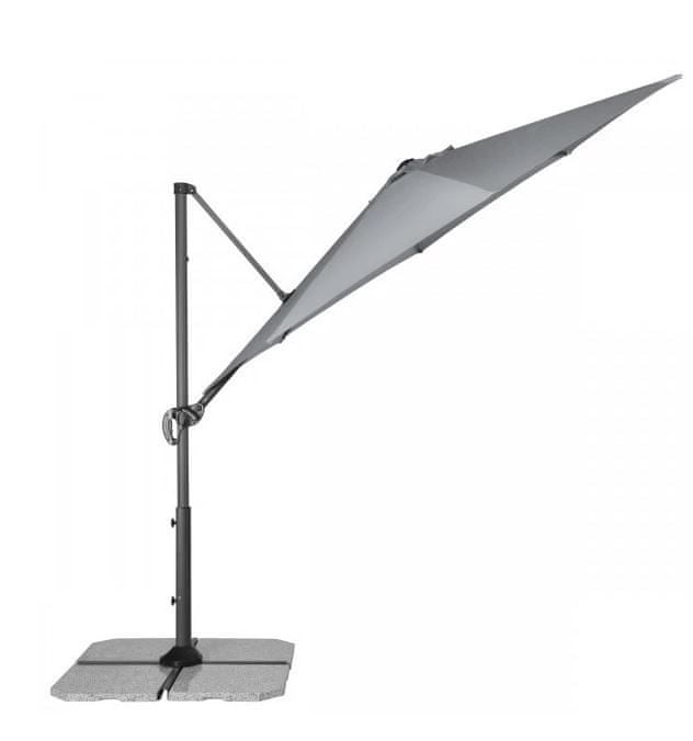 Umbrella Doppler Derby Ravenna Smart 300 Grey Garden on boom Manufacturer Derby