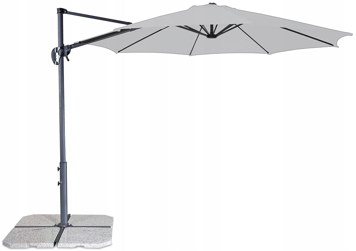 Umbrella Doppler Derby Ravenna Smart 300 Grey Garden on boom Packaging status original