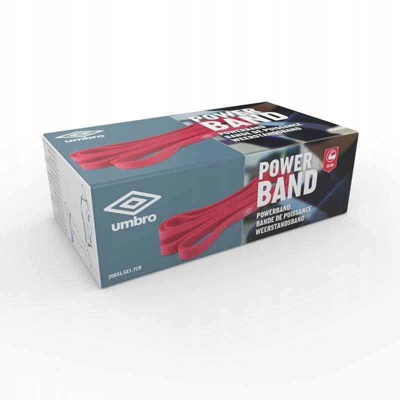Umbro Resistance rubber for exercise 25 kg red