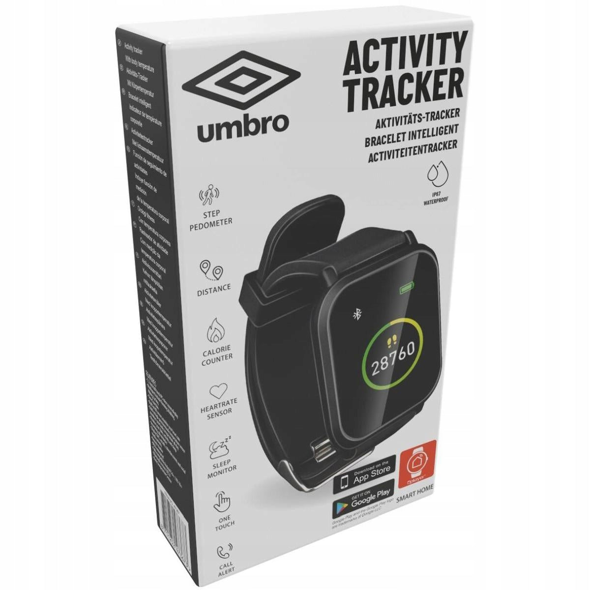 Umbro Smartwatch Wristband Monitoring Watch Brand Umbro