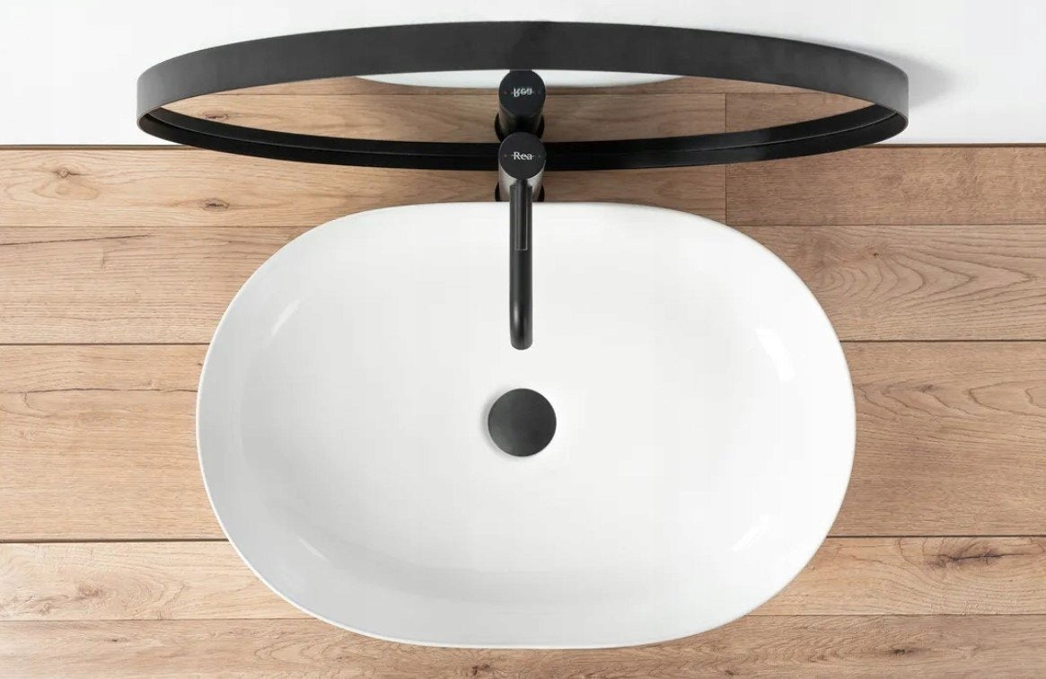 Waschbecken REA Cleo Weiß 