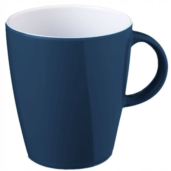 Unbreakable CAMPING CUPS Brunner x4 for motorhome Color blue