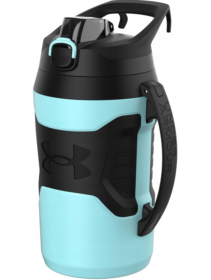 Under Armour 64oz Playmaker Jug Black 1.9 Liter Bottle - Blue Volume 1900 ml