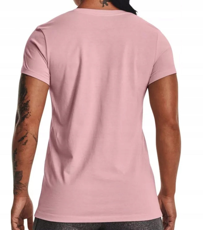 Marškinėliai moterims Under Armor Live Sportstyle Graphic SSC T Shirt W 1356 305 680, rožiniai