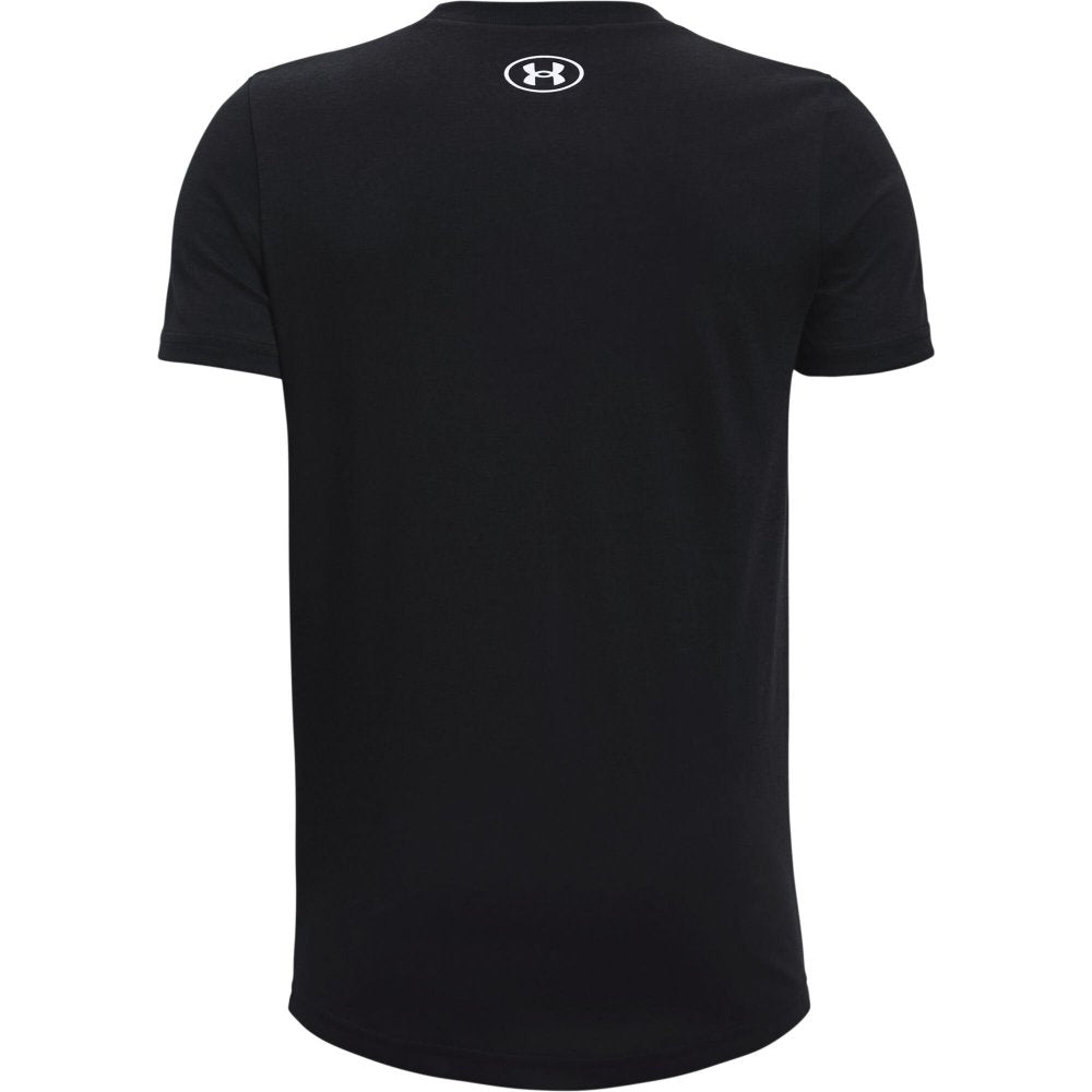 T-Shirt für Kinder Under Armour Y Sportstyle Left Chest SS Jr 1363280 001, schwarz 