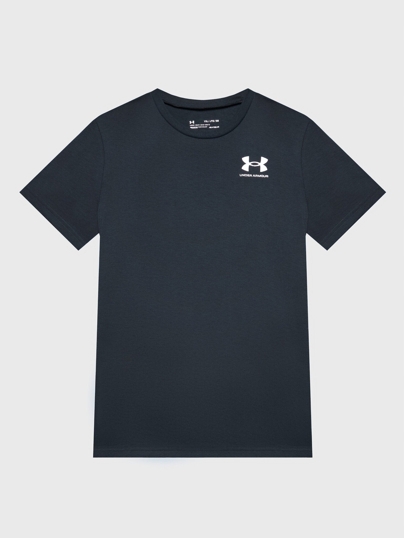 T-Shirt für Kinder Under Armour Y Sportstyle Left Chest SS Jr 1363280 001, schwarz 