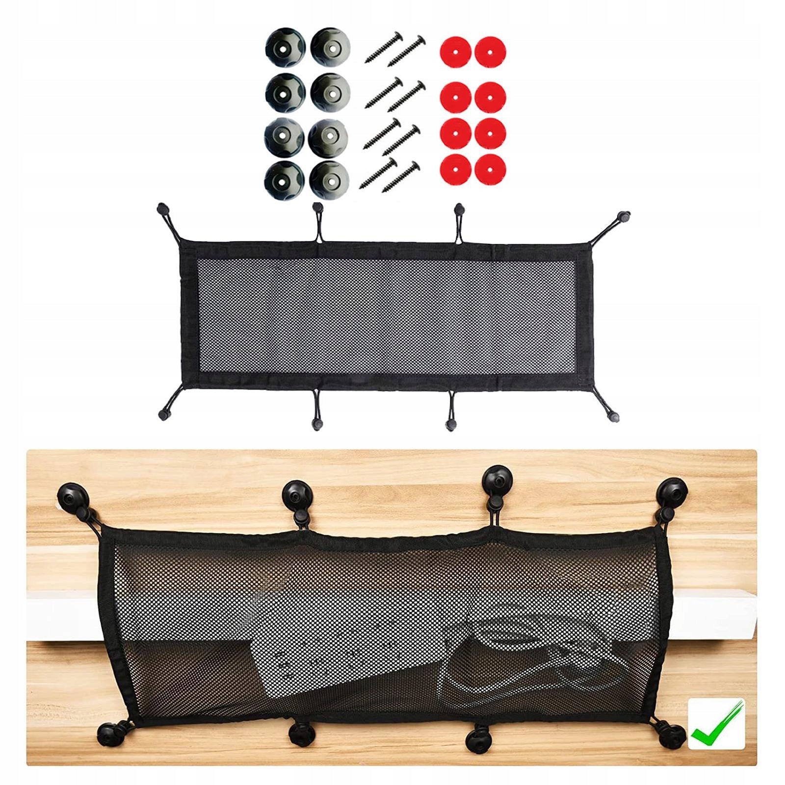 Under Desk Cable Management Mesh Flexible 25x50cm Manufacturer code WENYAN-53092762