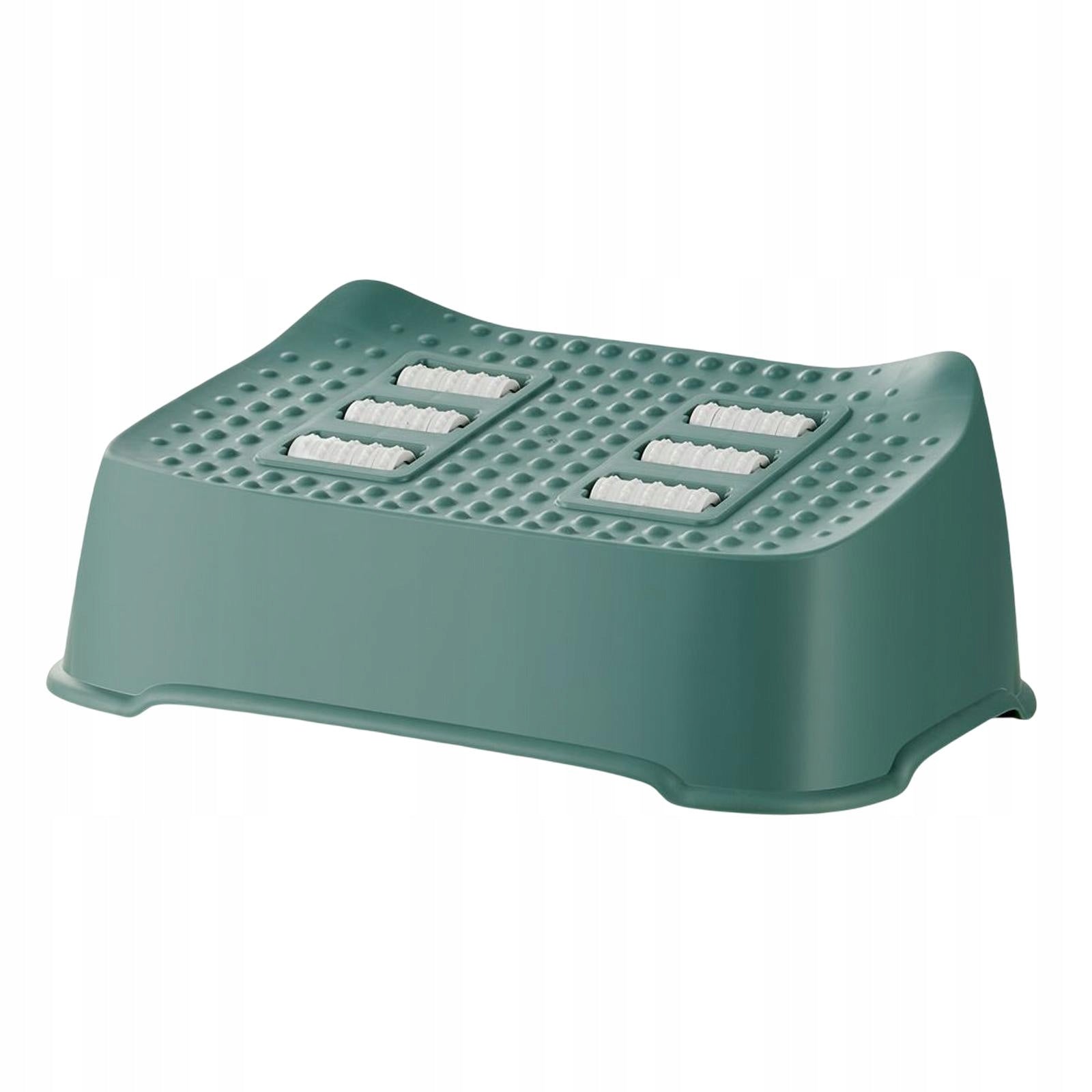 Under Desk Foot Rest Non Skid Curve Footrest Comfortable Toilet Stool Green Brand no brand