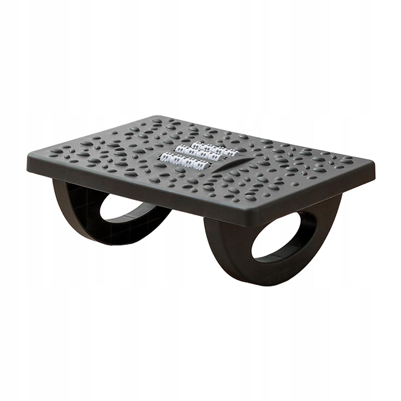Under Desk Footrest Massage Roller Ergonomic Office Footrest Portable black Manufacturer code Does not apply