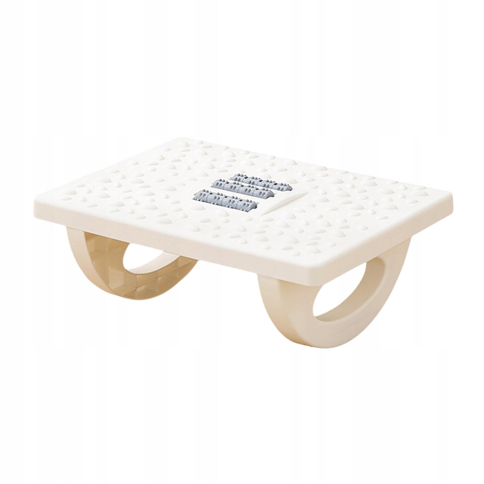 Under Desk Footrest Massage Roller Ergonomic Office Footrest Portable white Manufacturer code Does not apply