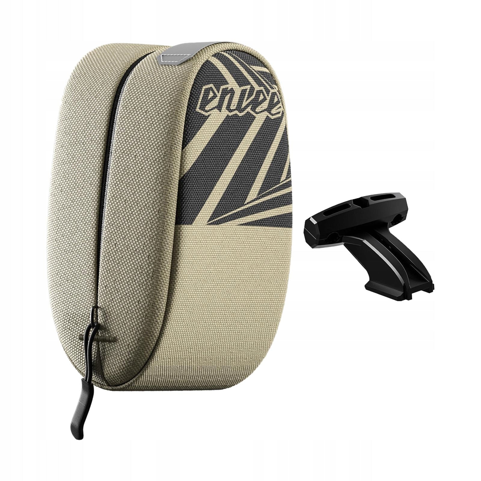Under Seat Bag Cycling Seat Pack Pouch Mountain Bike Khaki 6.5x6x14.2cm Color green