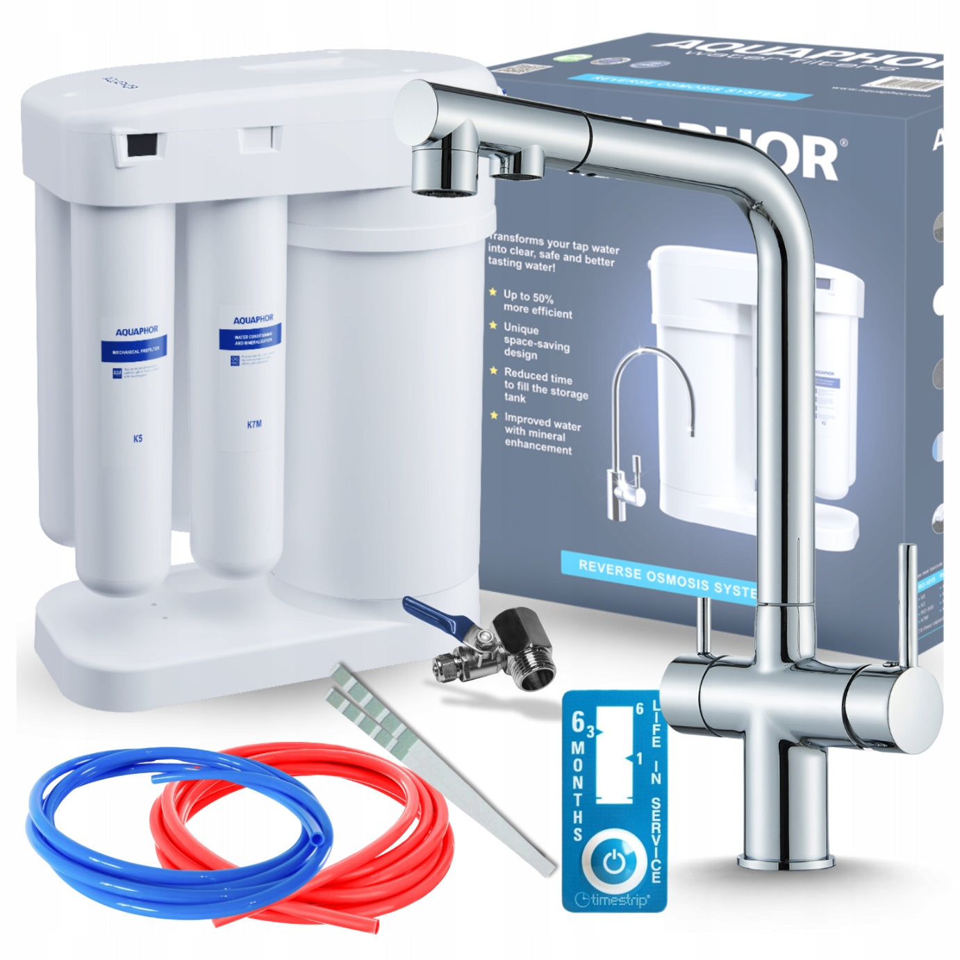 Under-sink Filter Under Sink Aquaphor with Three-Way Kitchen Battery PZH