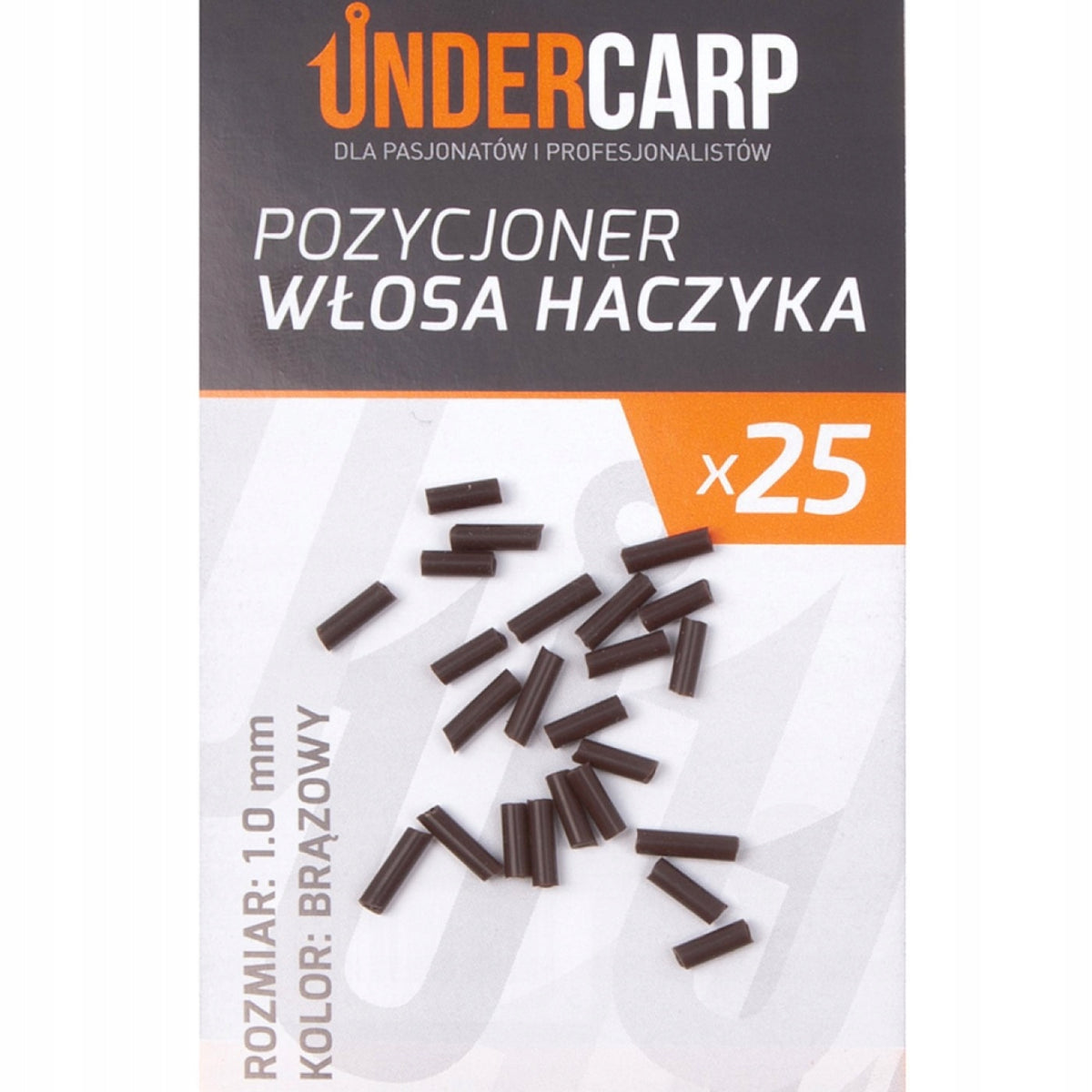 UnderCarp Hook Hair Positioner Brown 1.0mm Manufacturer code UC517