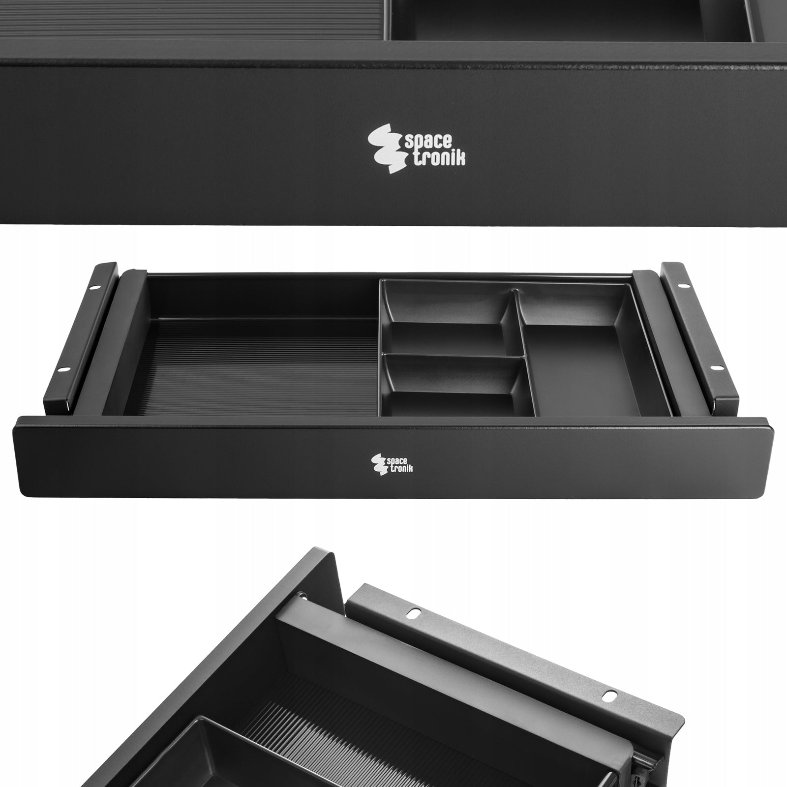 Undercounter Drawer 5 CHAMBERS 5kg Metal Spacetronik black Manufacturer code SPB123B
