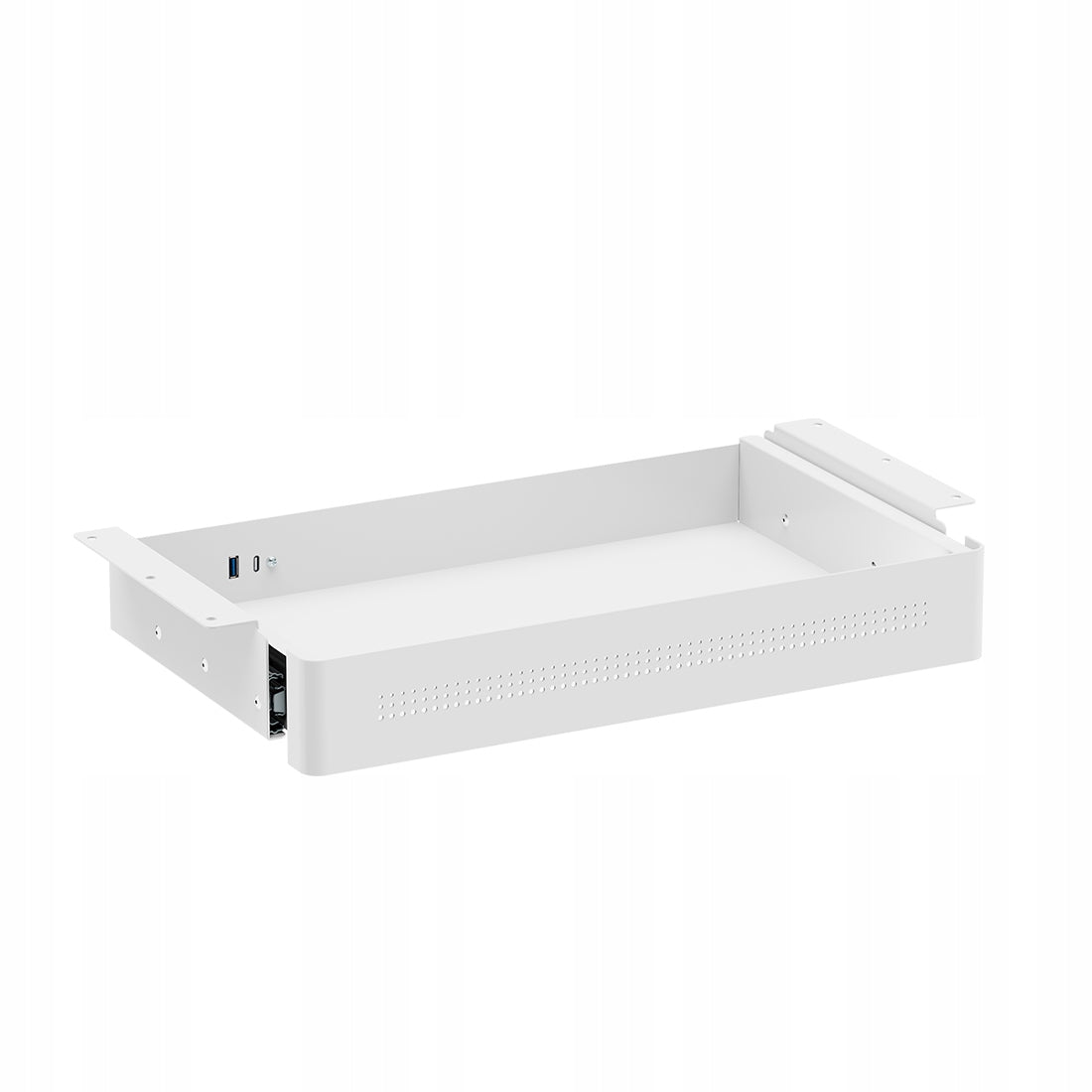 Undercounter Drawer with USB Ports 48x26 8kg Spacetronik White EAN (GTIN) 5903031058444