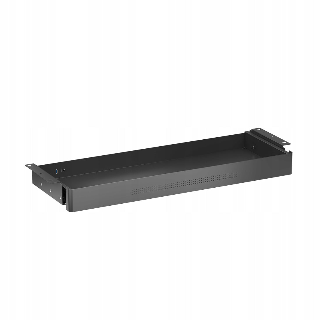 Undercounter drawer USB XL 78x26cm 8kg Spacetronik metal Black EAN (GTIN) 5903031058390