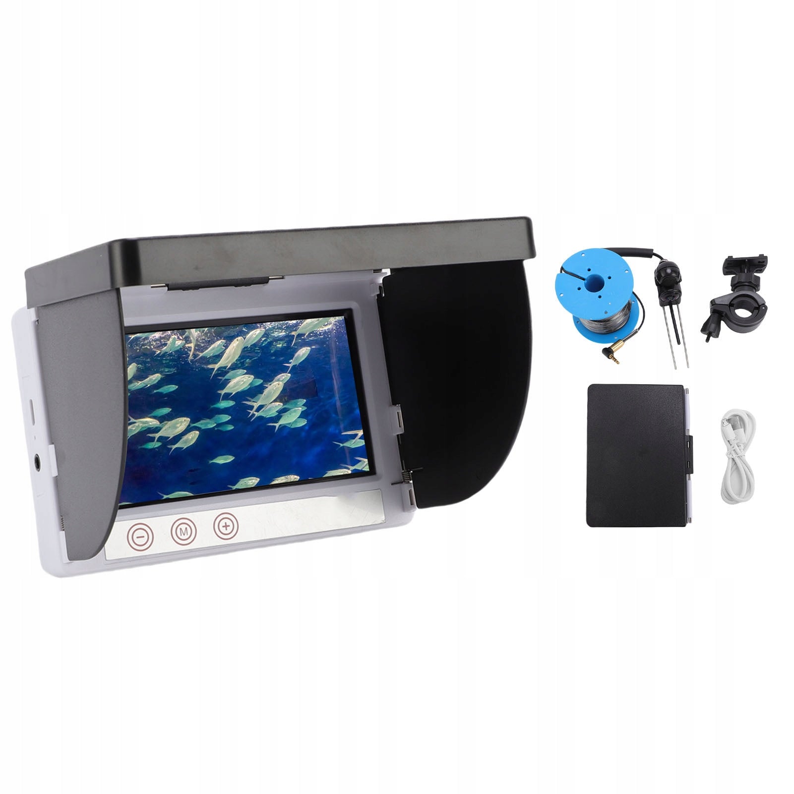 Underwater Fishing Camera 1080p 4,3 Inch Angle Fishing 0S Model 6110ZFFL