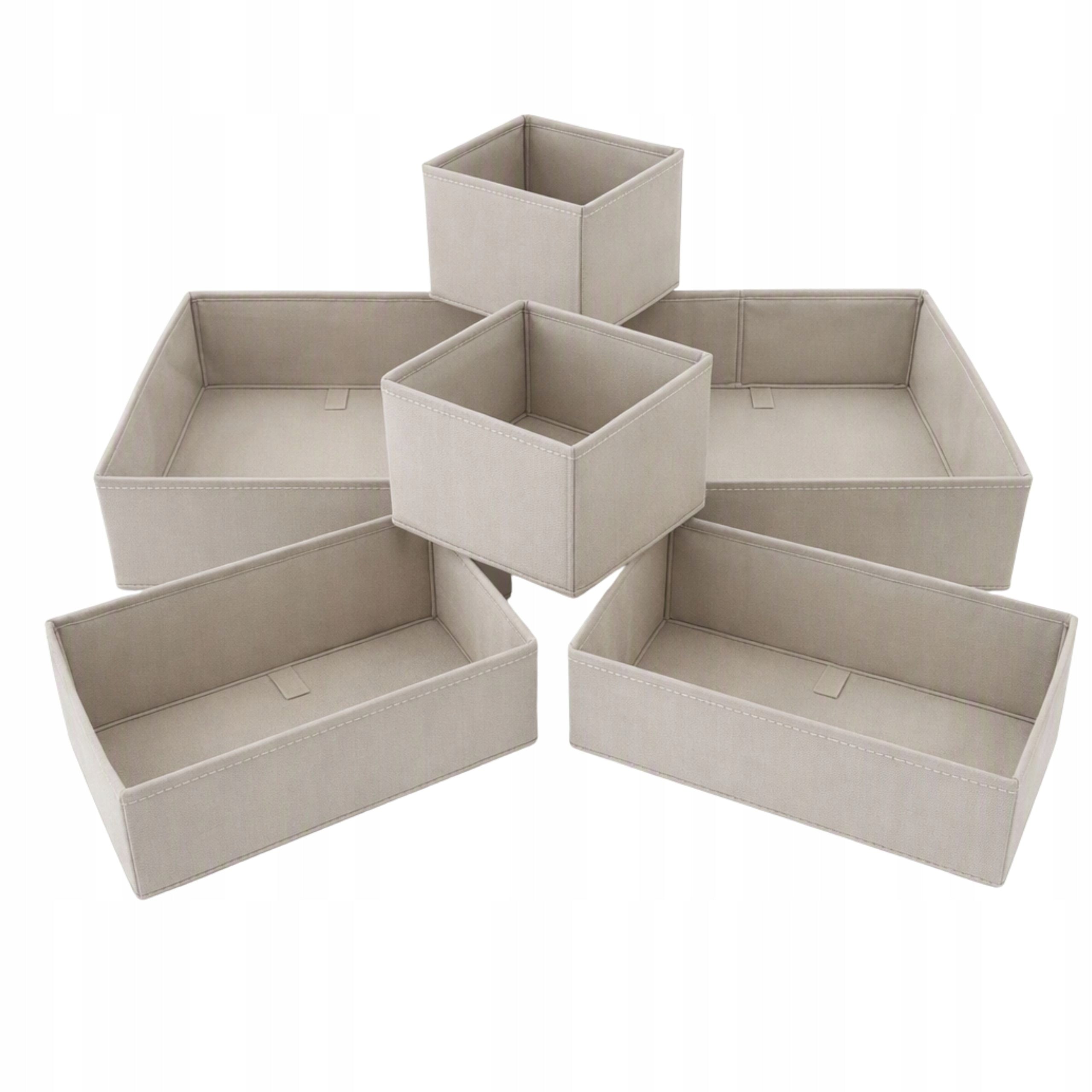 Underwear Drawer Organizer Closet Drawer Inserts OGIVO Light Grey Packaging status original